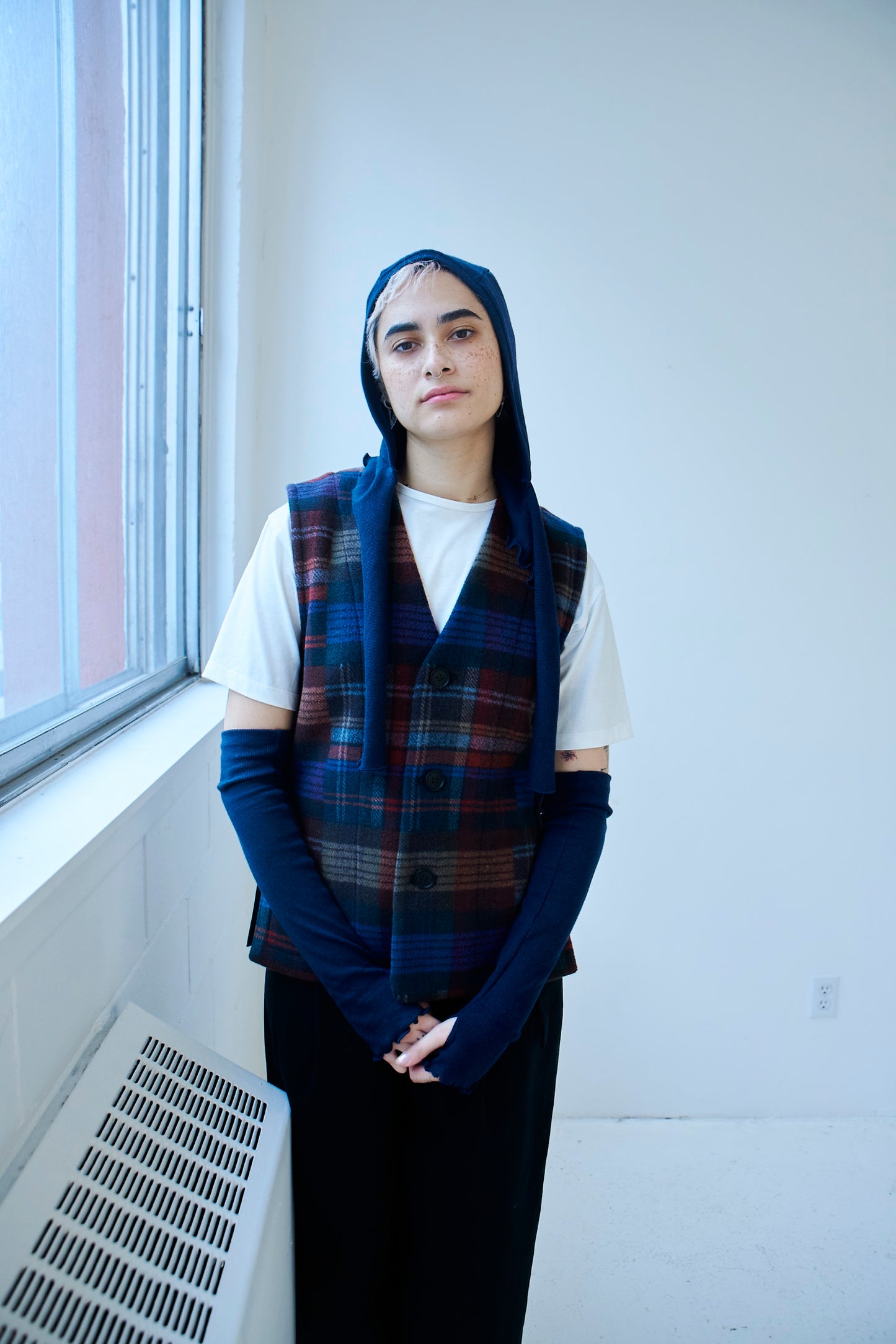 Agar Bonnet — Navy