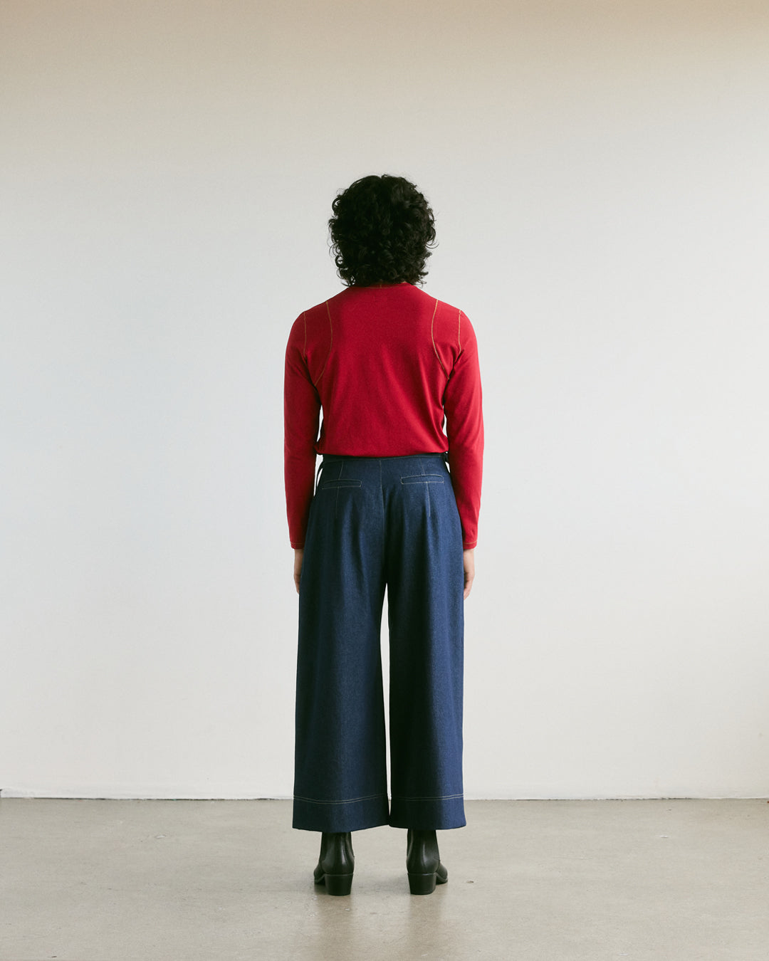 trousers pants denim unisex dario veri montreal