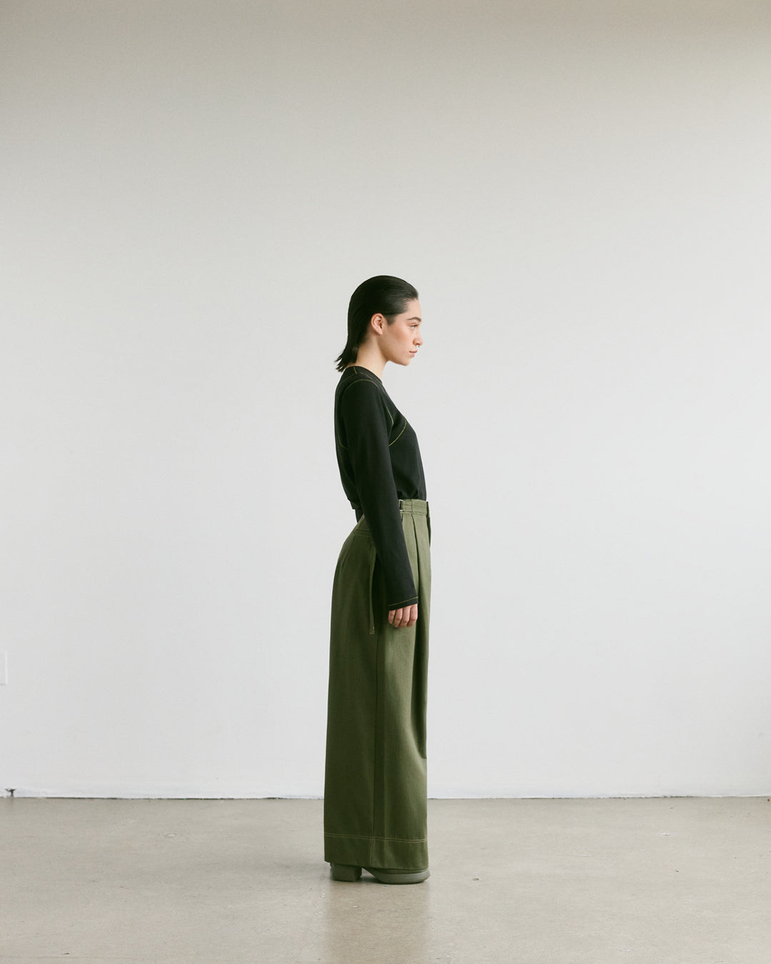 trousers pants khaki unisex dario veri montreal