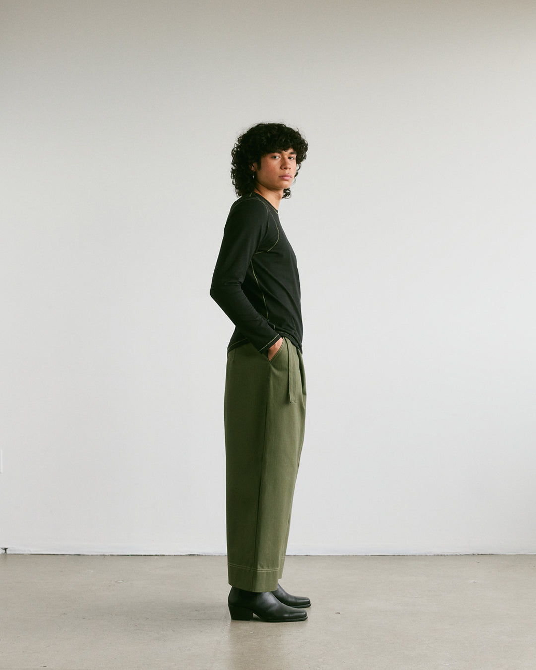 trousers pants khaki unisex dario veri montreal