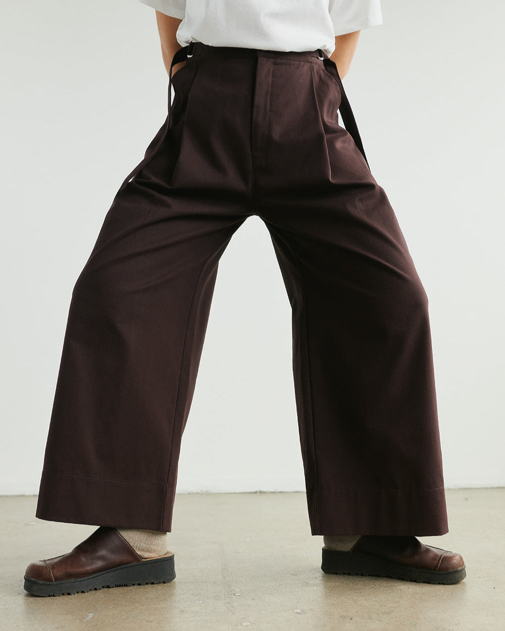 PANTS ESPRESSO TROUSERS DARIO unisex genderless clothing montreal veri