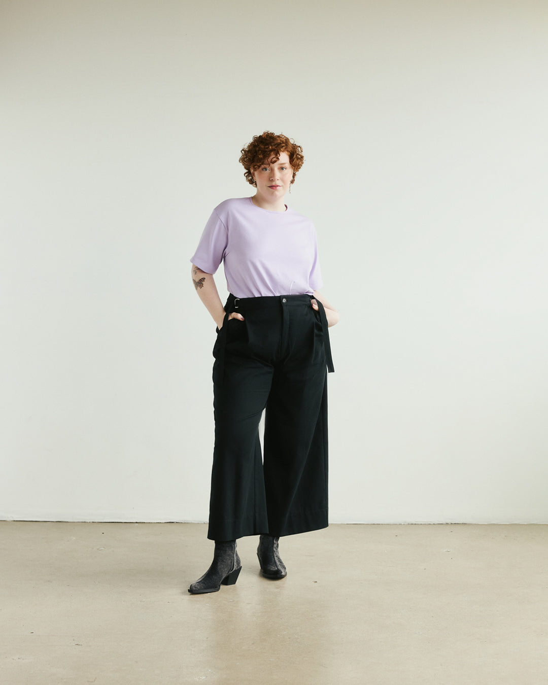 PANTS BLACK TROUSERS DARIO unisex genderless clothing montreal veri