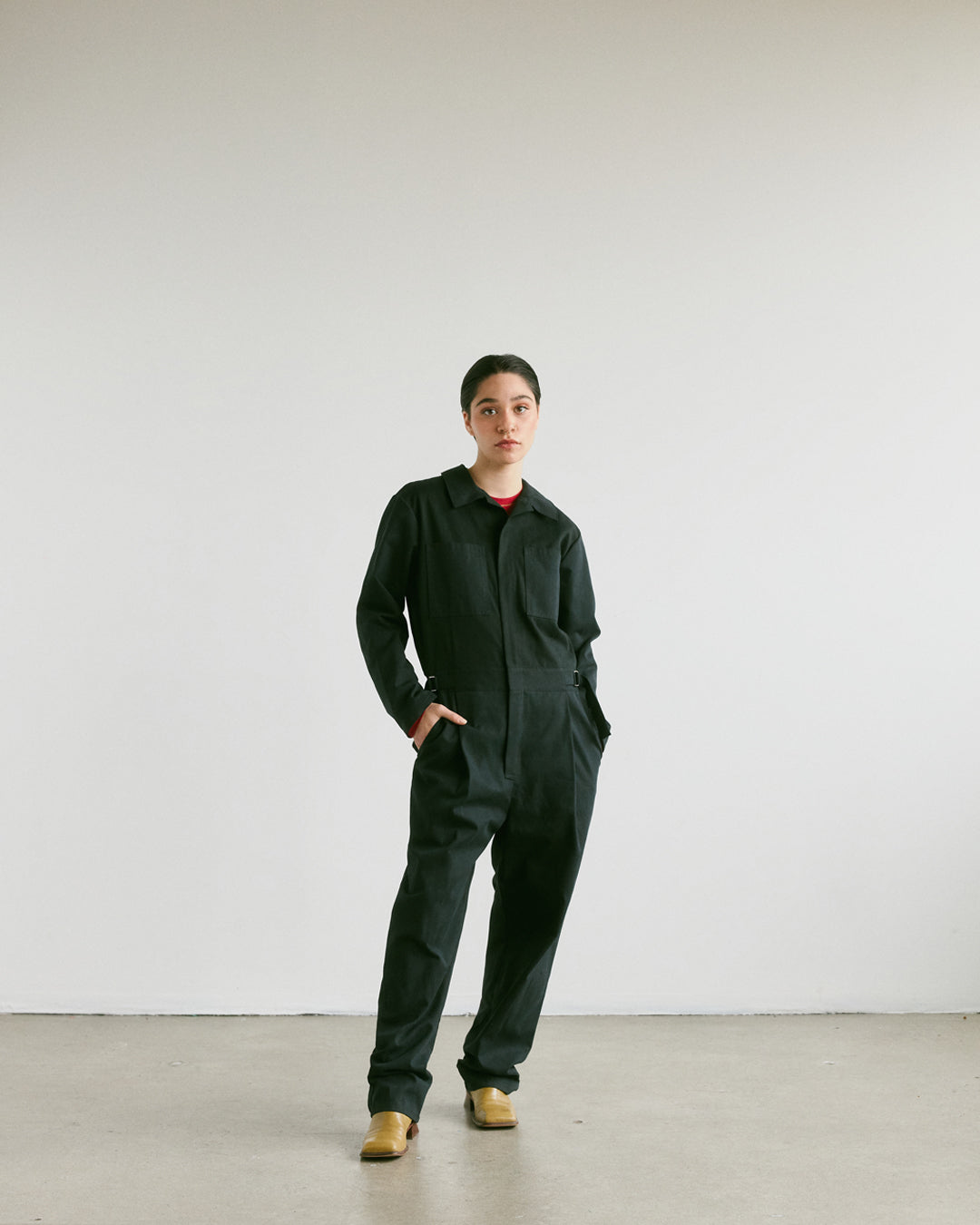coveralls black unisex cole veri montreal