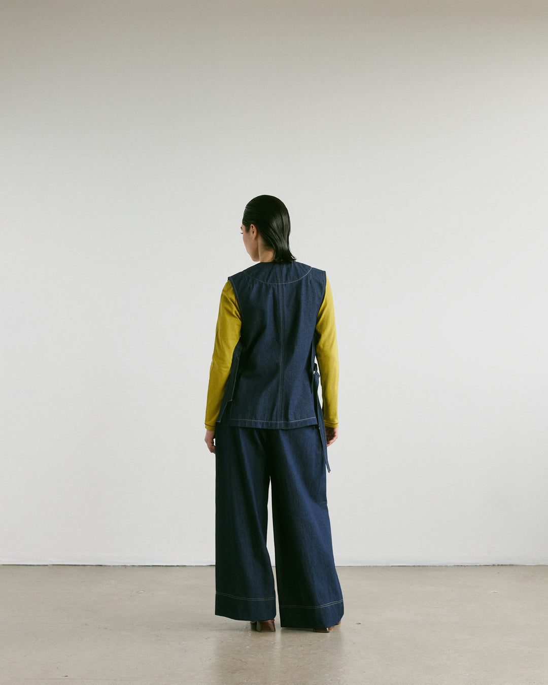 vest denim unisex sabato veri montreal