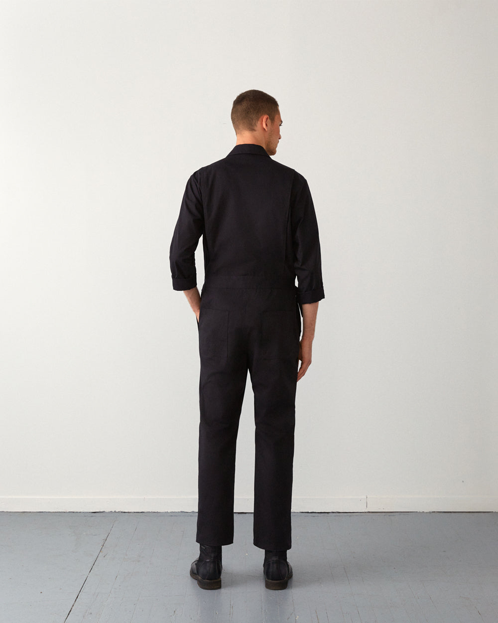 coveralls black unisex cole veri montreal