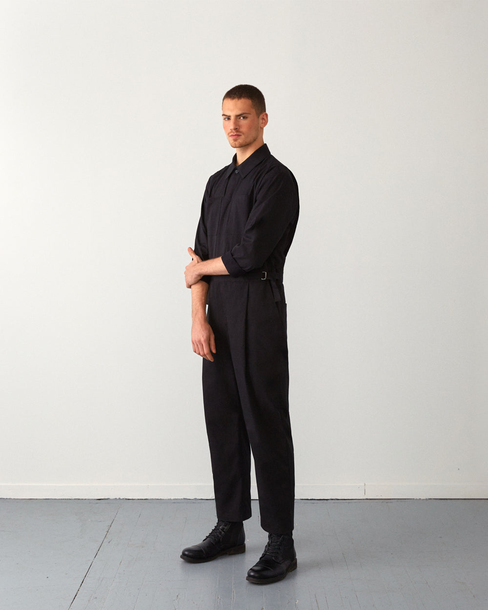 coveralls black unisex cole veri montreal