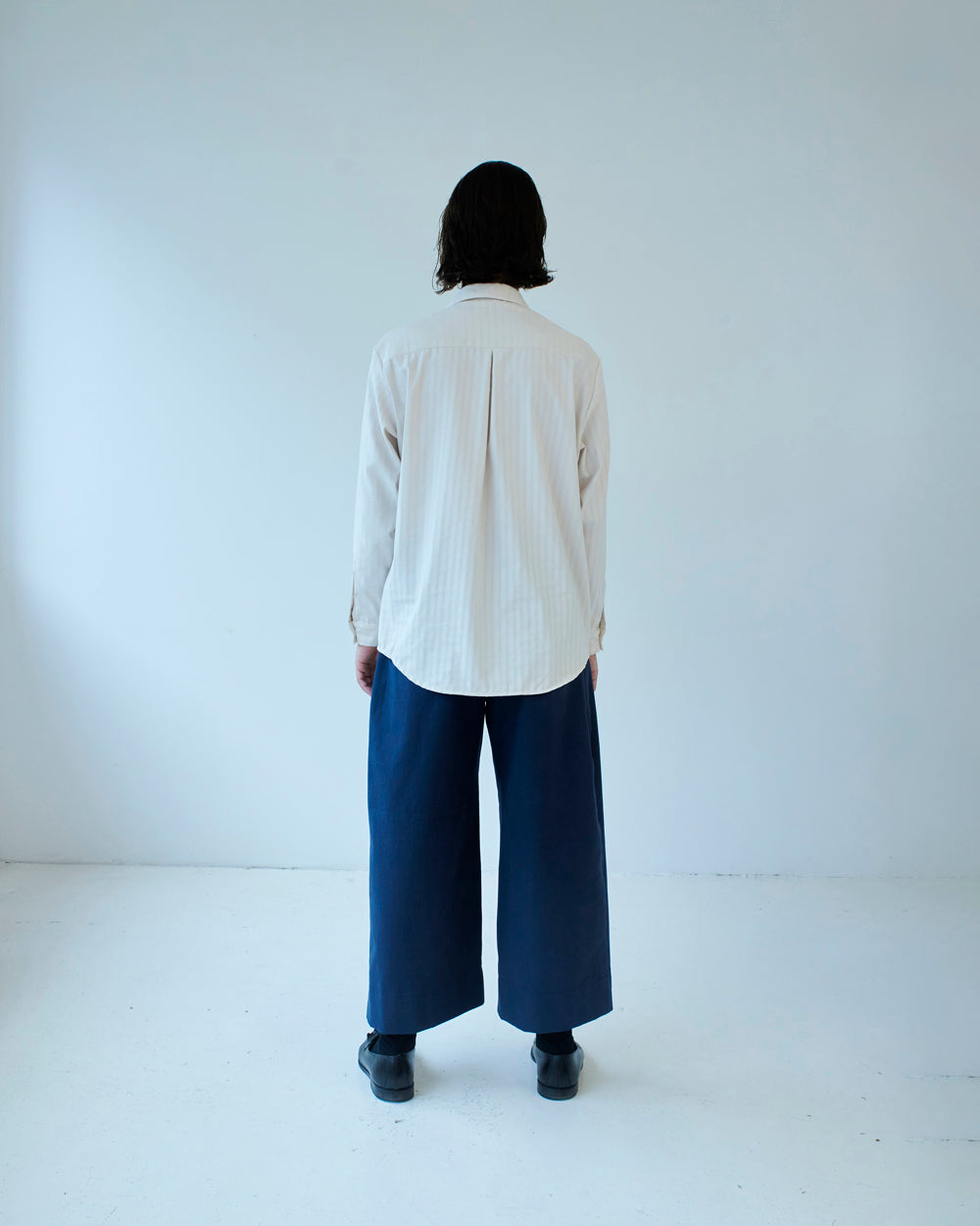 shirt cream panna cotta unisex genderless rima veri montreal clothing