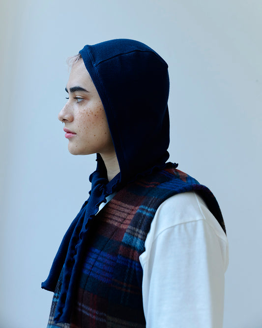 balaclava navy unisex genderless agar veri montreal clothing