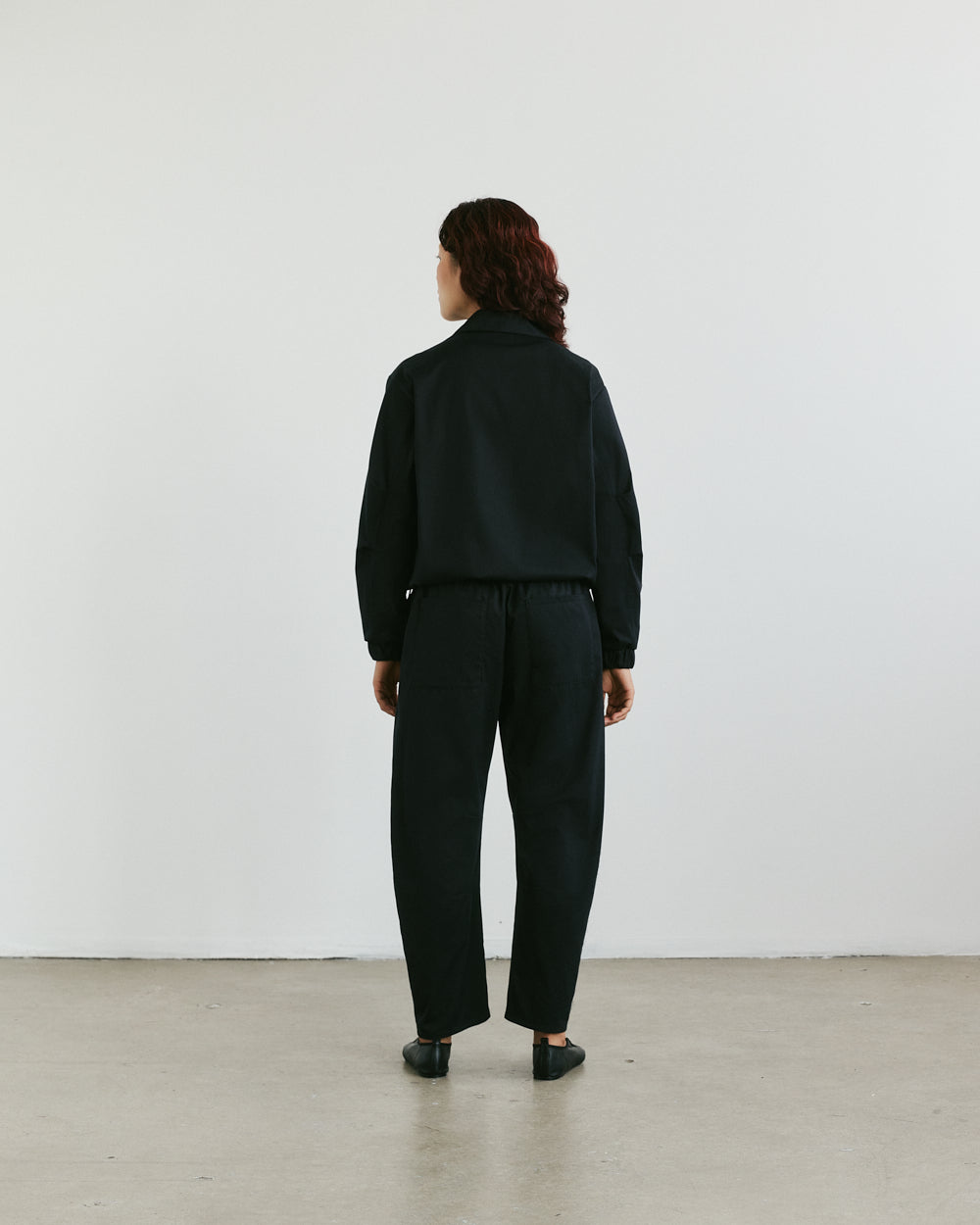 Pantalon courbé Sunny — Noir