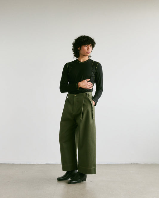 trousers pants khaki unisex dario veri montreal