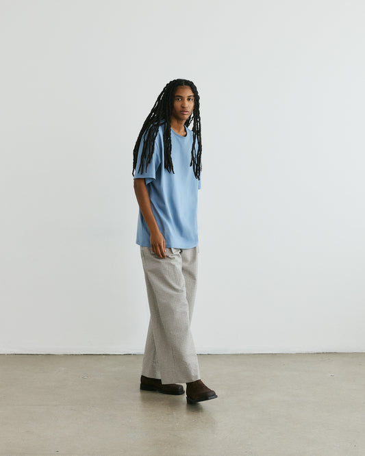 TSHIRT BLUE ELIO unisex genderless clothing montreal veri