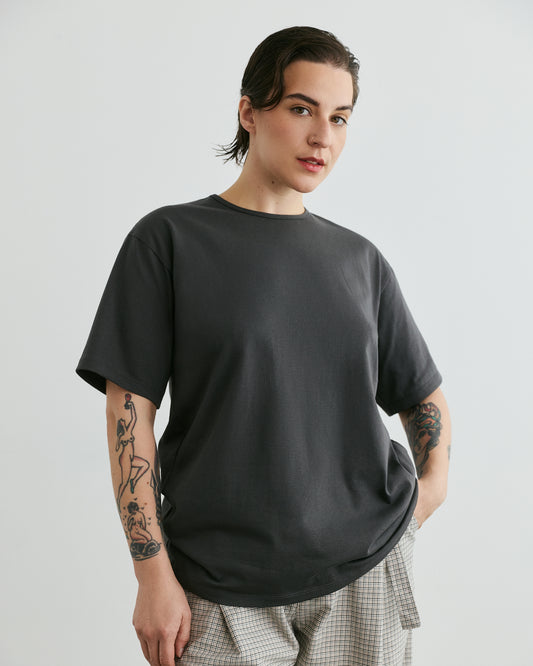 TSHIRT GRAPHITE ELIO unisex genderless clothing montreal veri