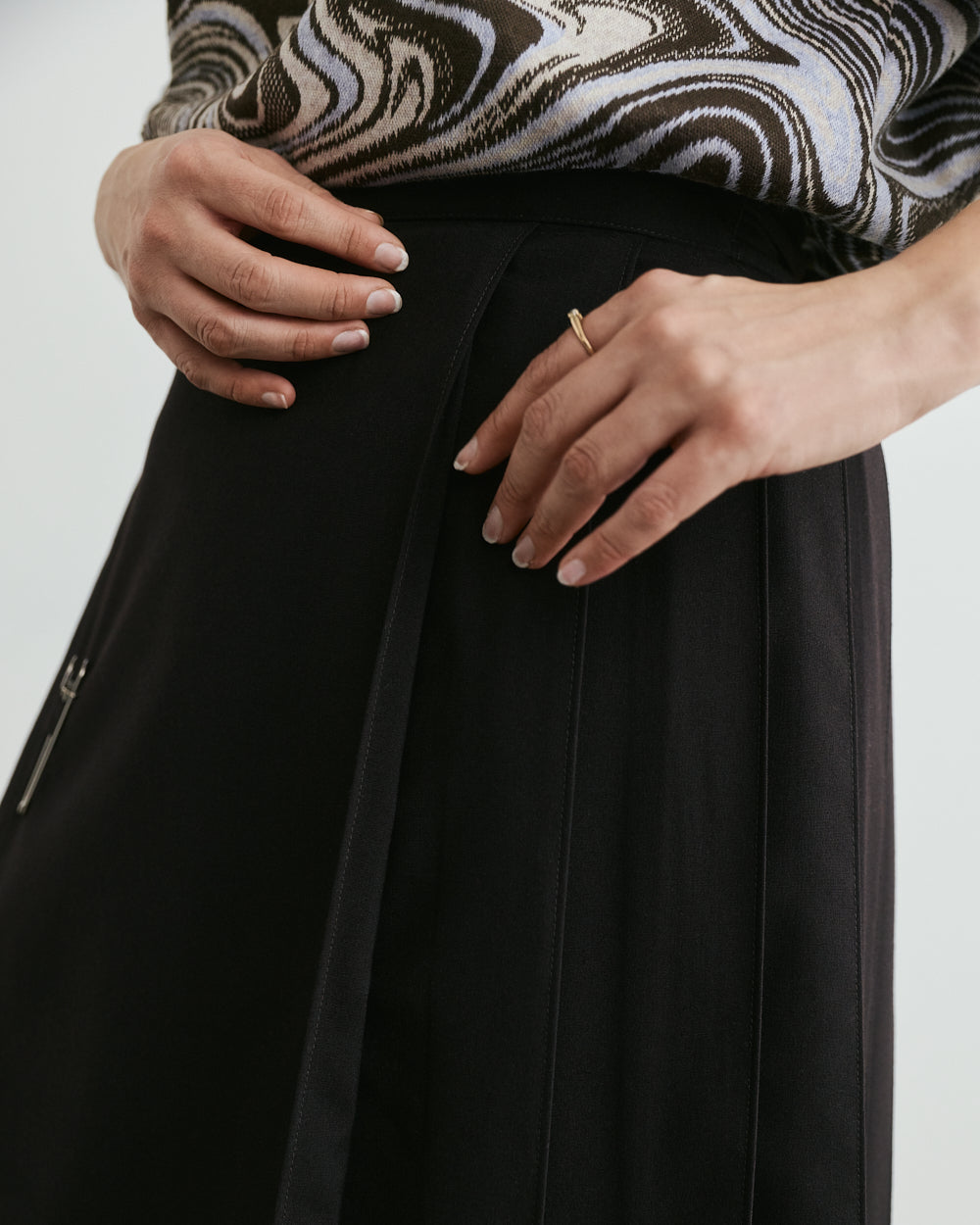 SKIRT brown PIA unisex genderless clothing montreal veri