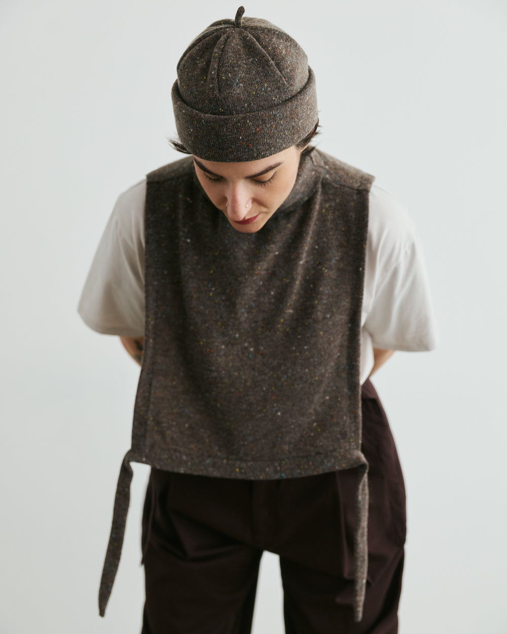 NECKWARMER MUSHROOM LAGO unisex genderless clothing montreal veri