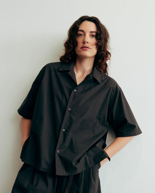 SHIRT SLATE ENZO unisex genderless clothing montreal veri