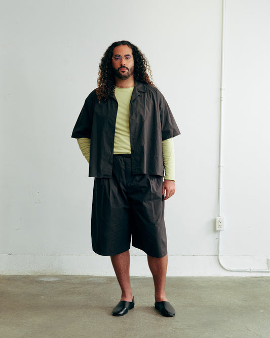 SHIRT SLATE ENZO unisex genderless clothing montreal veri