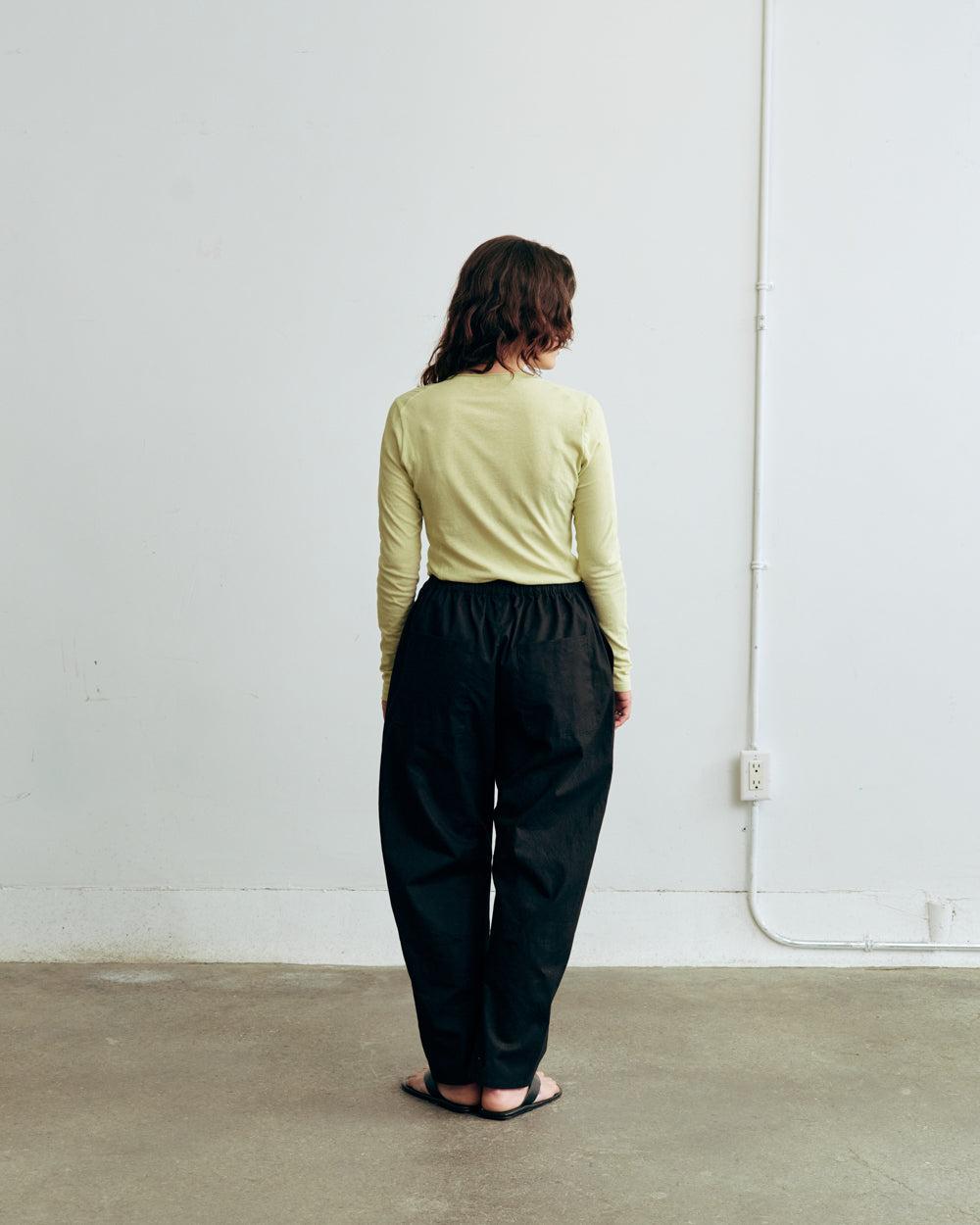 PANTS BLACK SUNNY unisex genderless clothing montreal veri