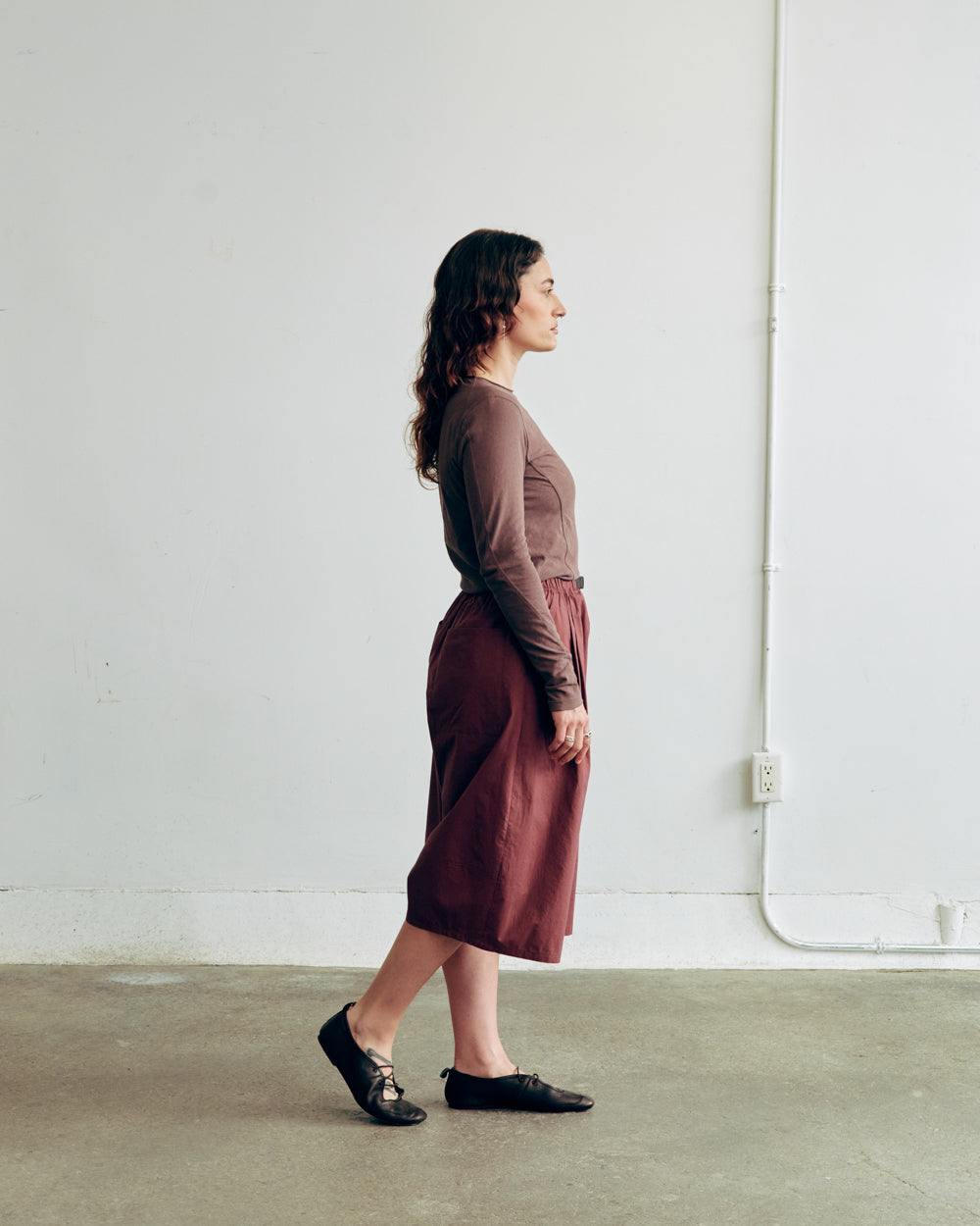 CULOTTE BERMUDAS MARSALA NICO unisex genderless clothing montreal veri