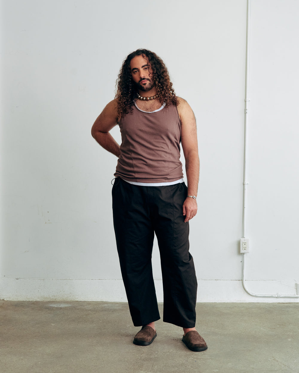 PANTS BLACK SUNNY unisex genderless clothing montreal veri