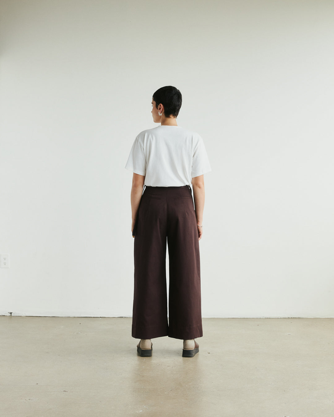 PANTS ESPRESSO TROUSERS DARIO unisex genderless clothing montreal veri