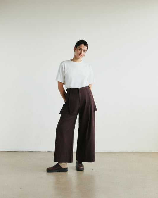 PANTS ESPRESSO TROUSERS DARIO unisex genderless clothing montreal veri