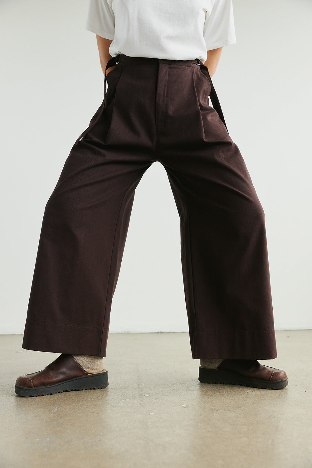 PANTS ESPRESSO TROUSERS DARIO unisex genderless clothing montreal veri