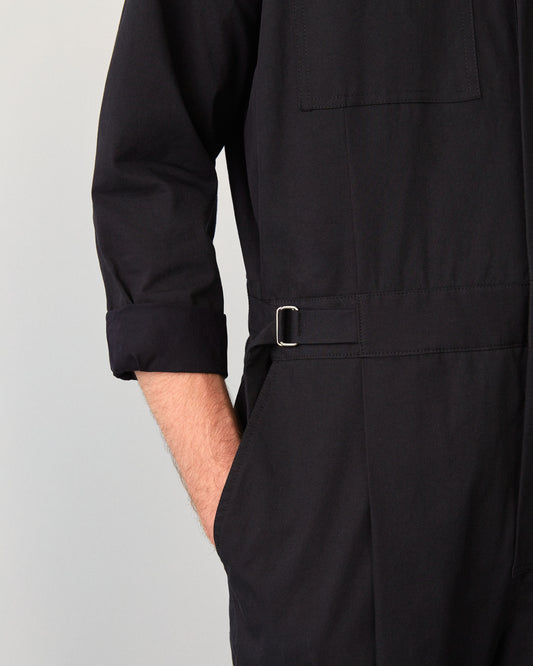 coveralls black unisex cole veri montreal